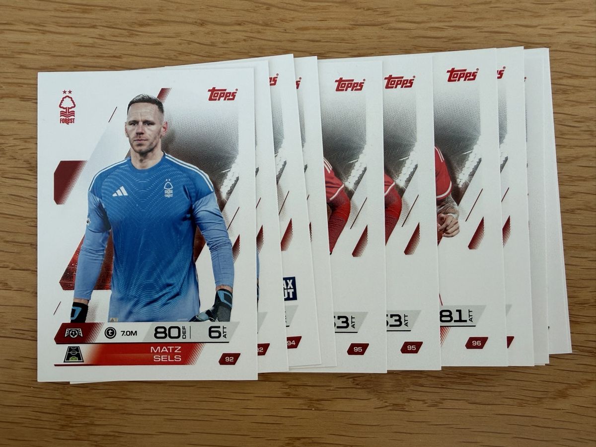 Topps Sammelbilder & Trading cards: Topps match Attax 25/26 Nottigham Forest  – Neu (gemäss Beschreibung) aus Le Lieu von mlm_wt5v