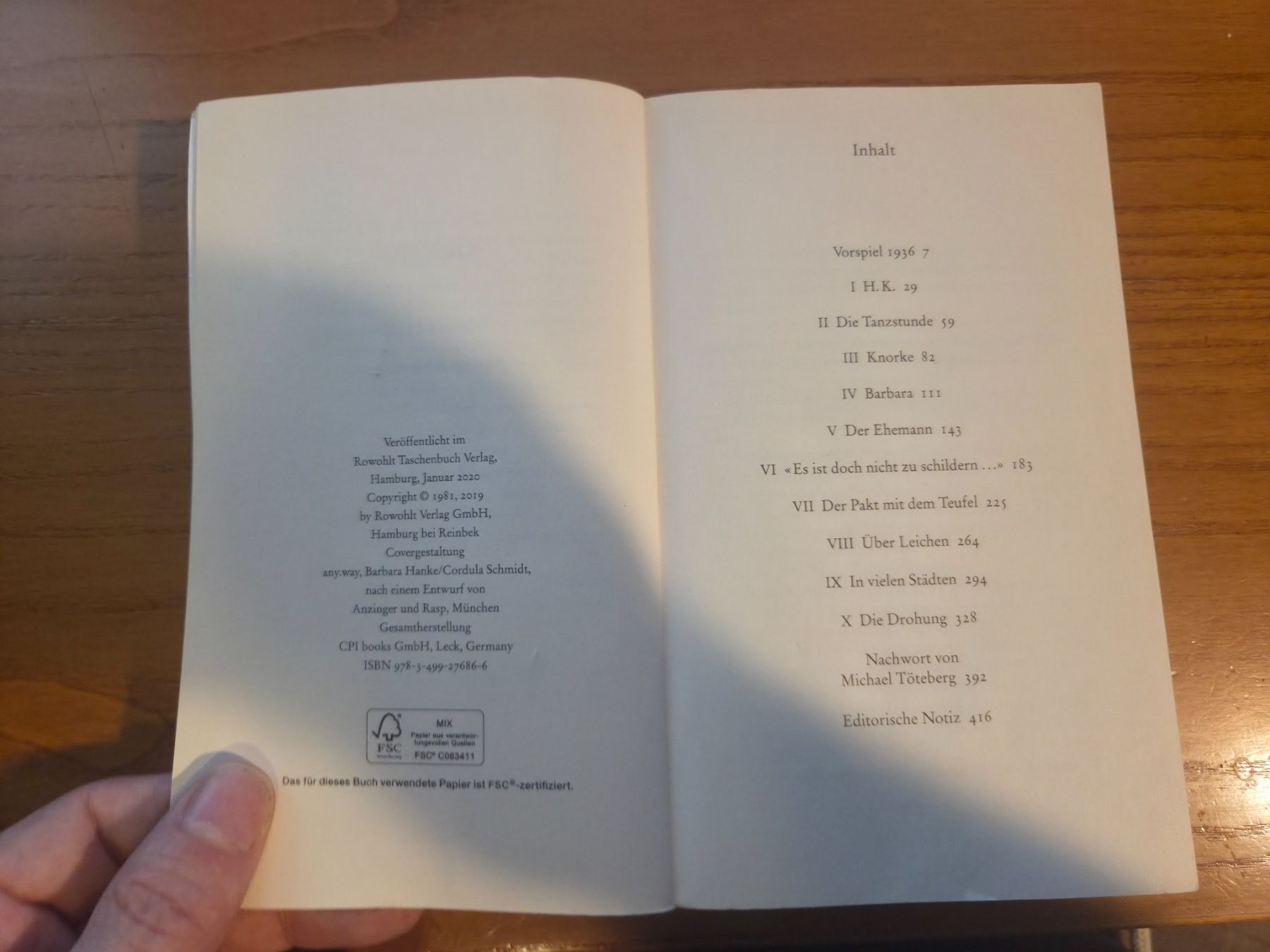 Libri: Klaus Mann: Mephisto, Rowohlt 2019 – Usato da Aldesago venduto da lusuardi 5