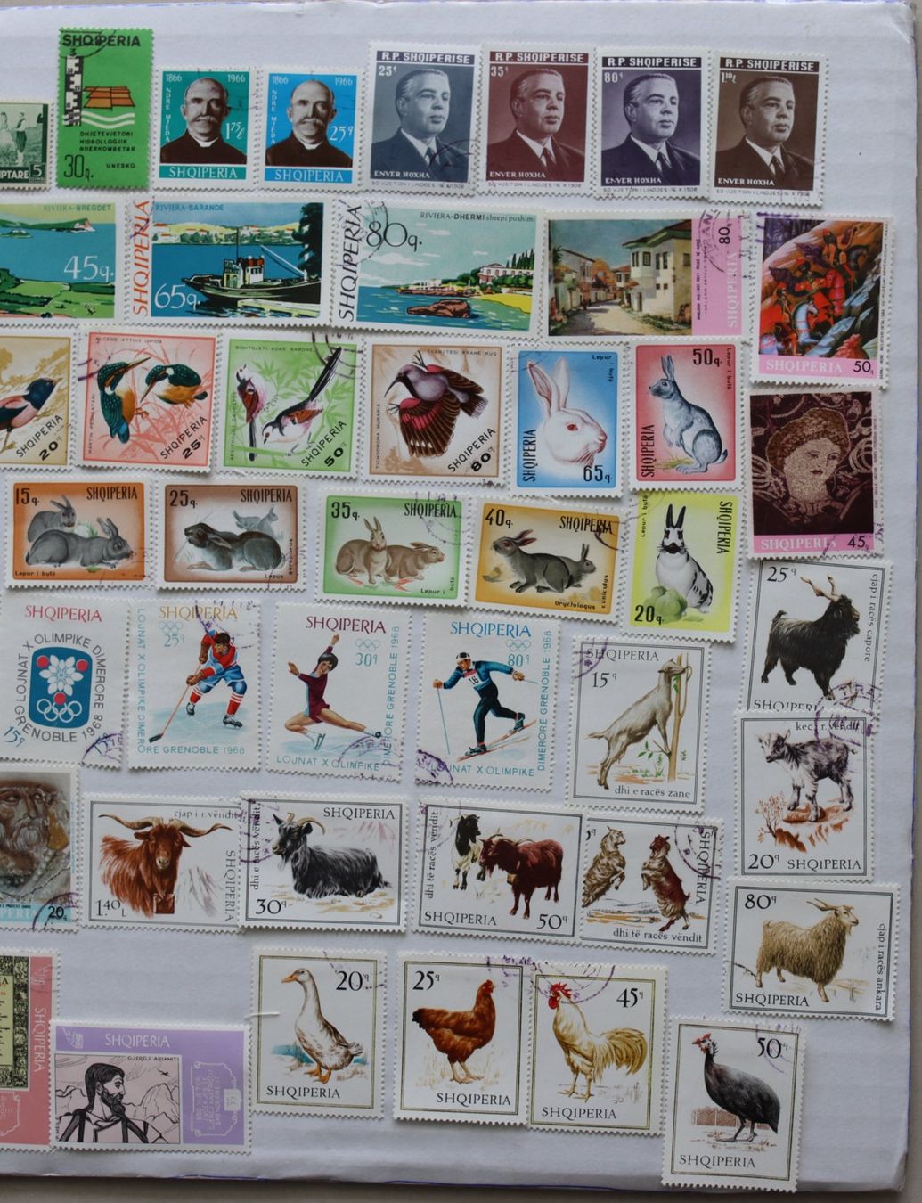 Tutti i francobolli: Briefmarken Albanien Lot 1 – Usato da Oberentfelden venduto da lakipul 2
