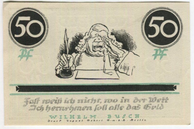 Banconote: Notgeld "50 Pfennig. Stolzenau 1921" – Usato da Basel venduto da Butsch5 1