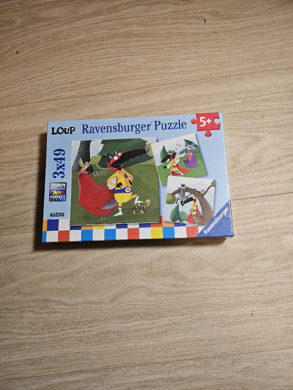 Ravensburger Puzzle: Puzzle Loup Ravensburger 3x49 pièces 5+ – Nuovo e nell'imballaggio originale da La Joux FR venduto da car_ck96