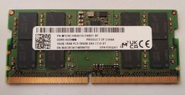 DDR5 SODIMM 16GB 1RX8 PC5-5600B-SA0-1110-XT