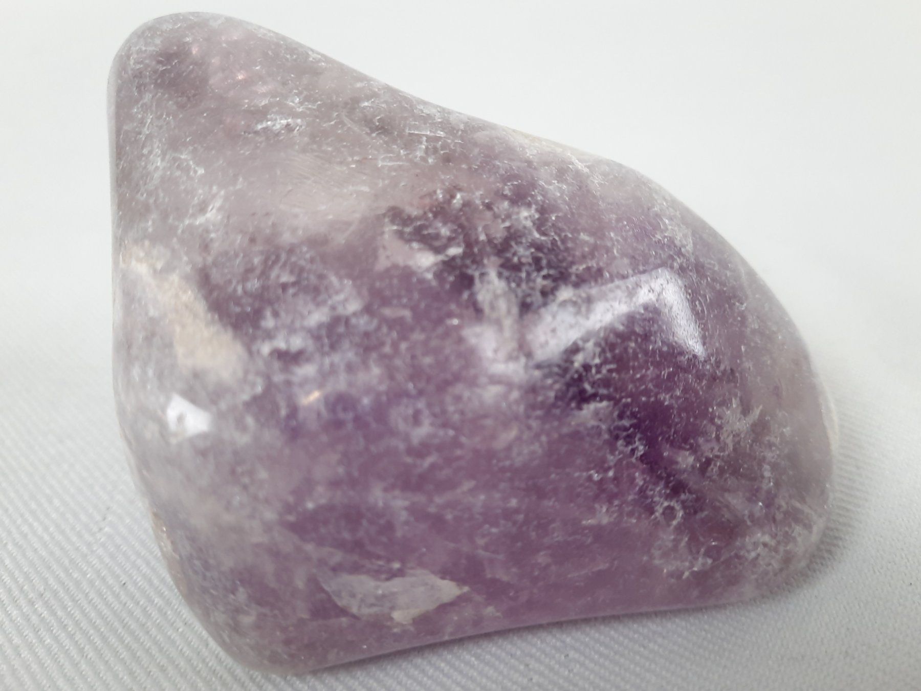 Minerali & Pietre curative: 2 polierte Amethyst-Trommelsteine – Usato da Beinwil am See venduto da Restwert_Beinwil 8