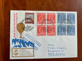 Ballonbrief Hochalpenflug 1966  (P849)