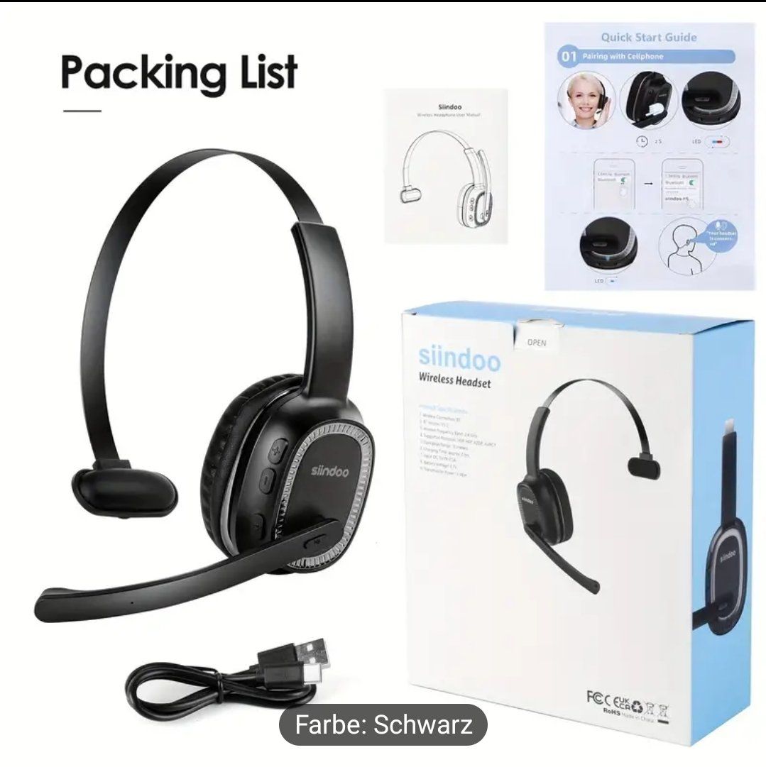 Kopfhörer: Siindoo Wireless Headset – Gebraucht aus Buchs SG von nefi022