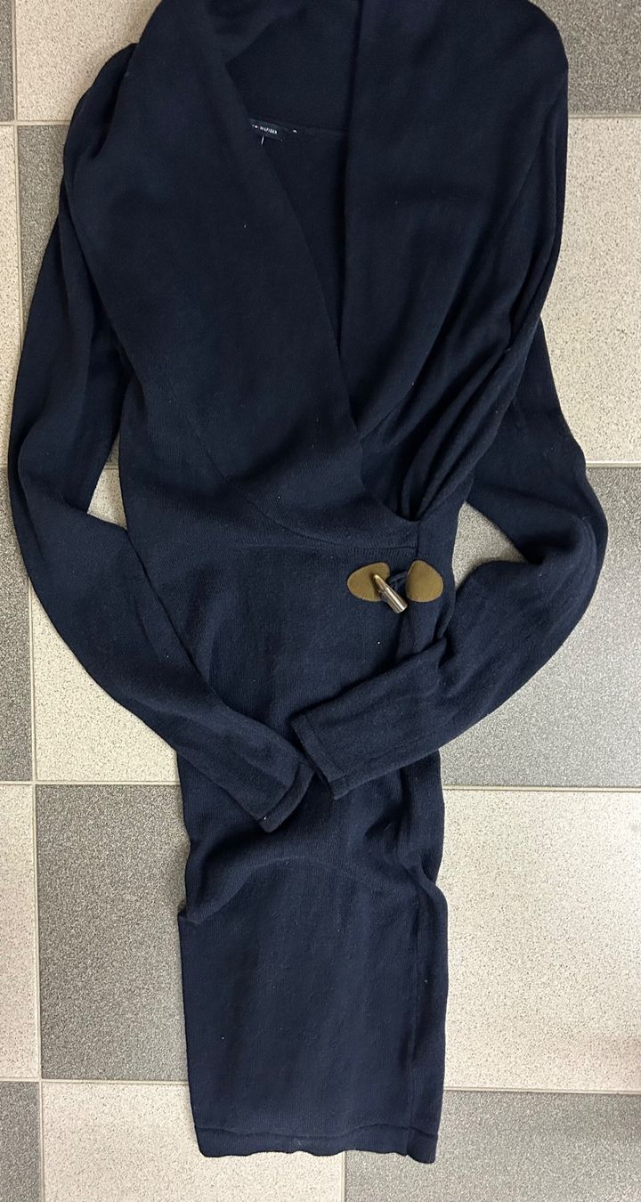 Tommy Hilfiger Vestiti: Tommy Hilfiger Strickkleid Gr. M dunkelblau – Usato da Wohlen b. Bern venduto da Beppe99 1