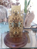 York Minster Cathedral Skelett Uhr unter Glas, 20. Jh