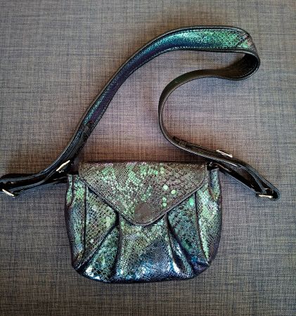 Sac Paul Marius Python irisé Suzon S Boréal cuir