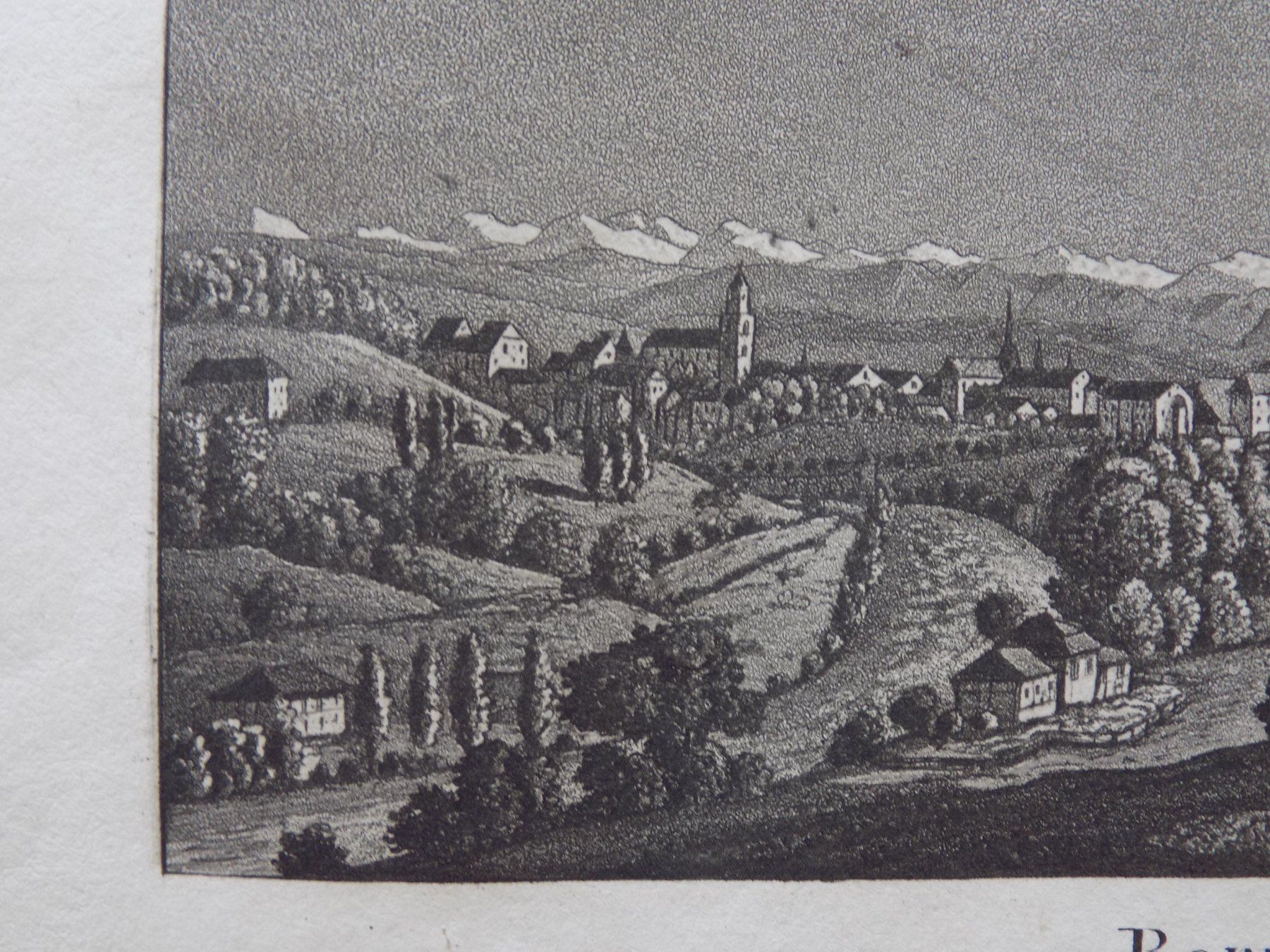 Gravures: Bern Gesamtansicht – D'occasion à Risch par Rischli15 7