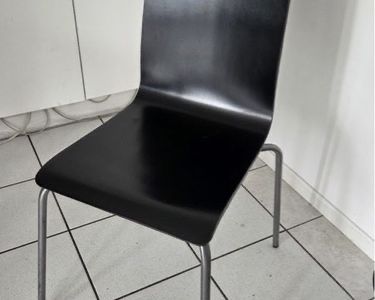 Ikea Sedie: 6 chaises noires  – Usato da Nyon venduto da Christophe7 1