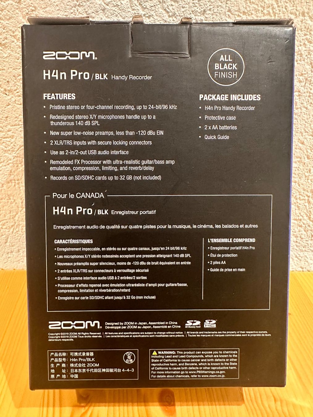 Zoom Registratori: Zoom H4n Pro Handy Recorder – Nuovo (secondo la descrizione) da Zürich venduto da happypuppy 9