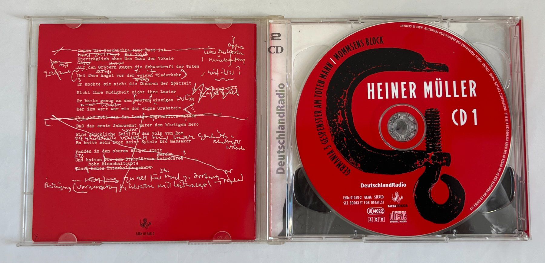 Livres audio: Hörbuch Müller "Germania 3" 2 CDs – D'occasion à Zürich par Drahtzug 2