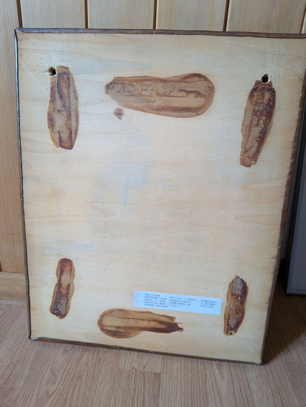 Foto & Immagini: Kupferbild Der Clown Relief, 1975, G. Devroy – Usato da Oensingen venduto da sasi99 1