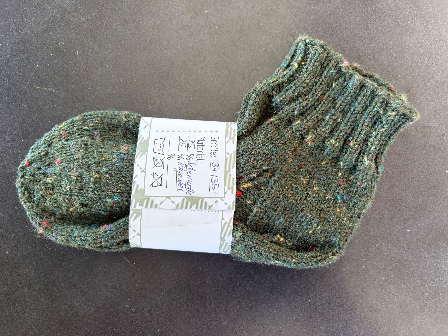 Socken: Selbstgestrickte Socken sneakers – Neu (gemäss Beschreibung) aus Obergösgen von Andre118 1