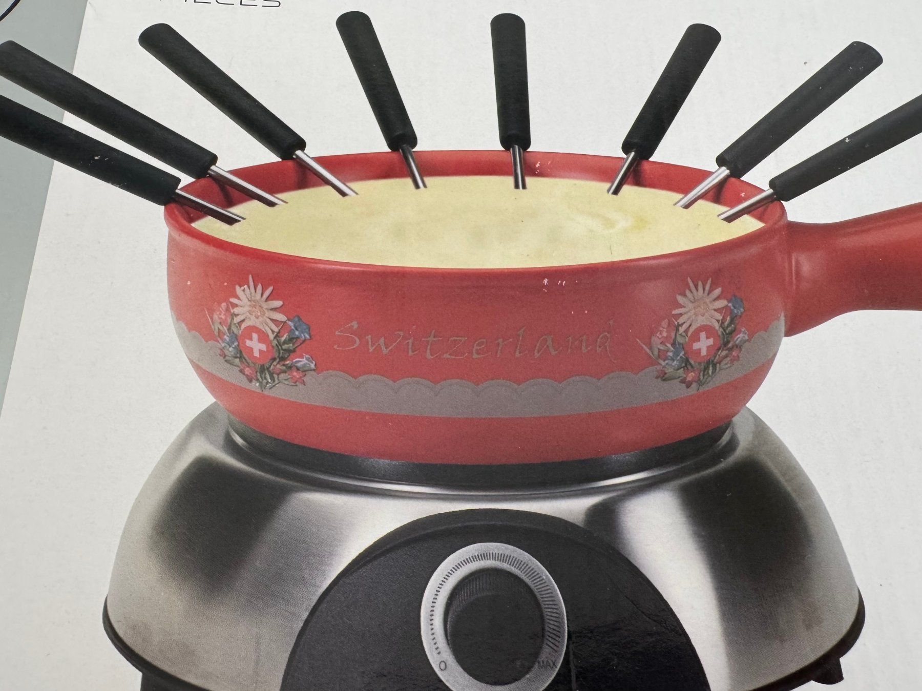 Elettrodomestici da cucina: Nouvel Elektro-Käsefondue-Set – Nuovo e nell'imballaggio originale da Frauenkappelen venduto da HDPerle 3