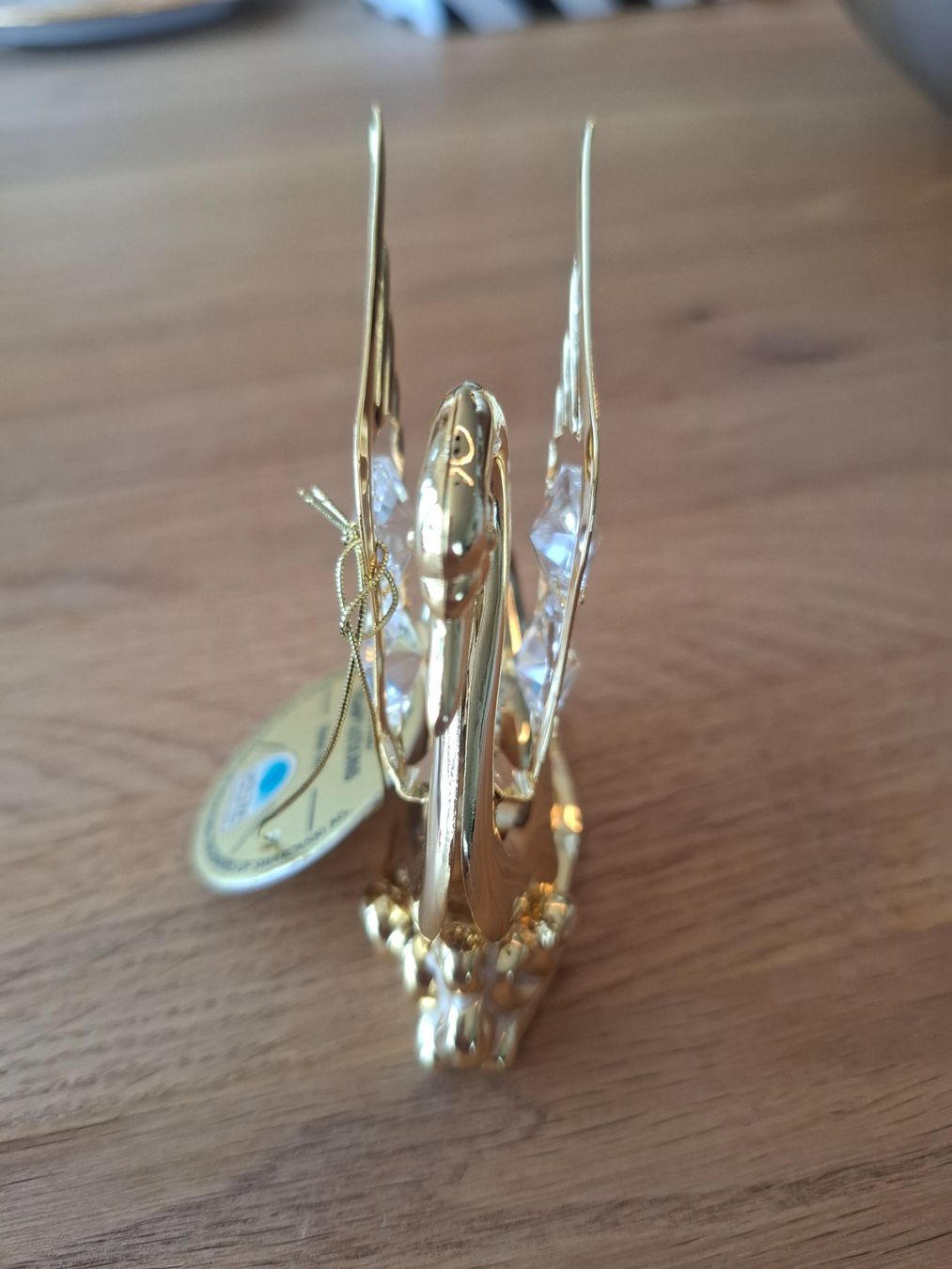 Statuette: 24K Gold Crystal Swarowski Temptations Schwan, neu – Nuovo (secondo la descrizione) da Romanshorn venduto da lichtmond2022 2