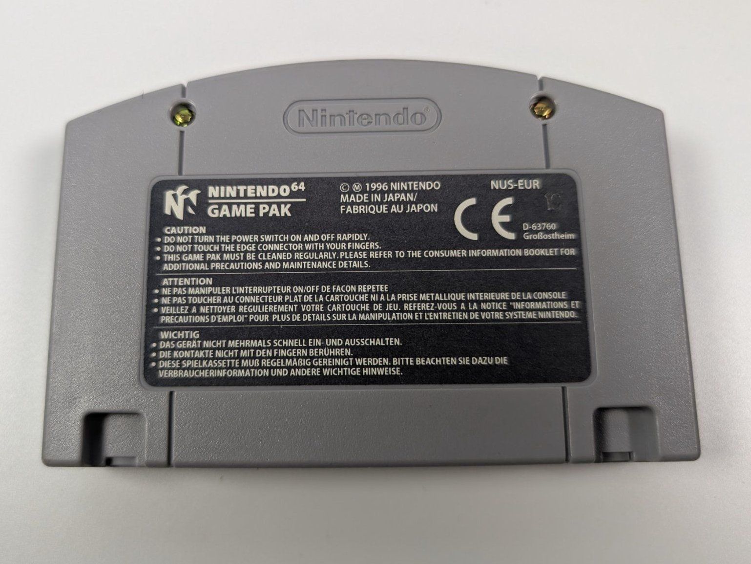 Nintendo Spiele: Super Mario 64 - Nintendo 64 - OVP - CIB – Neu (gemäss Beschreibung) aus Ostermundigen von TradeLab 3