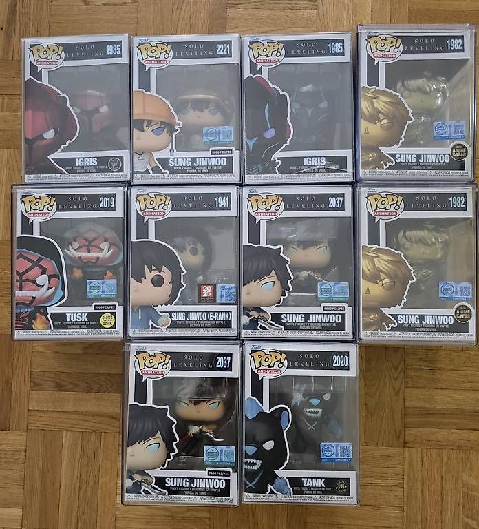 Figurines: Funko pop Solo Leveling.  – D'occasion à Palézieux par Erba24