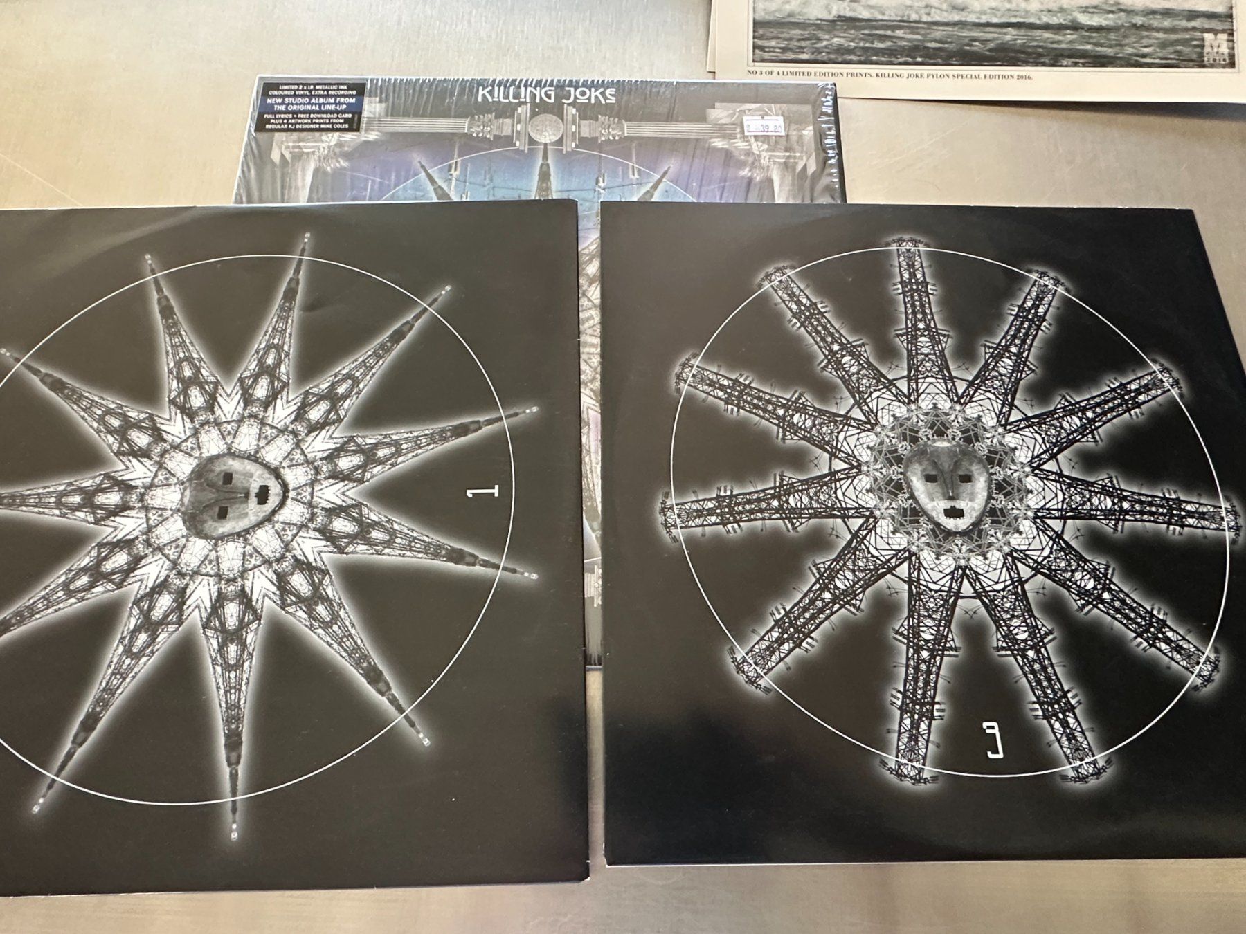 Vinyles: KILLING JOKE 2LPS PYLON - ÉDITION LIMITÉE – Neuf (Voir description) à Sion par jaipur1401 5