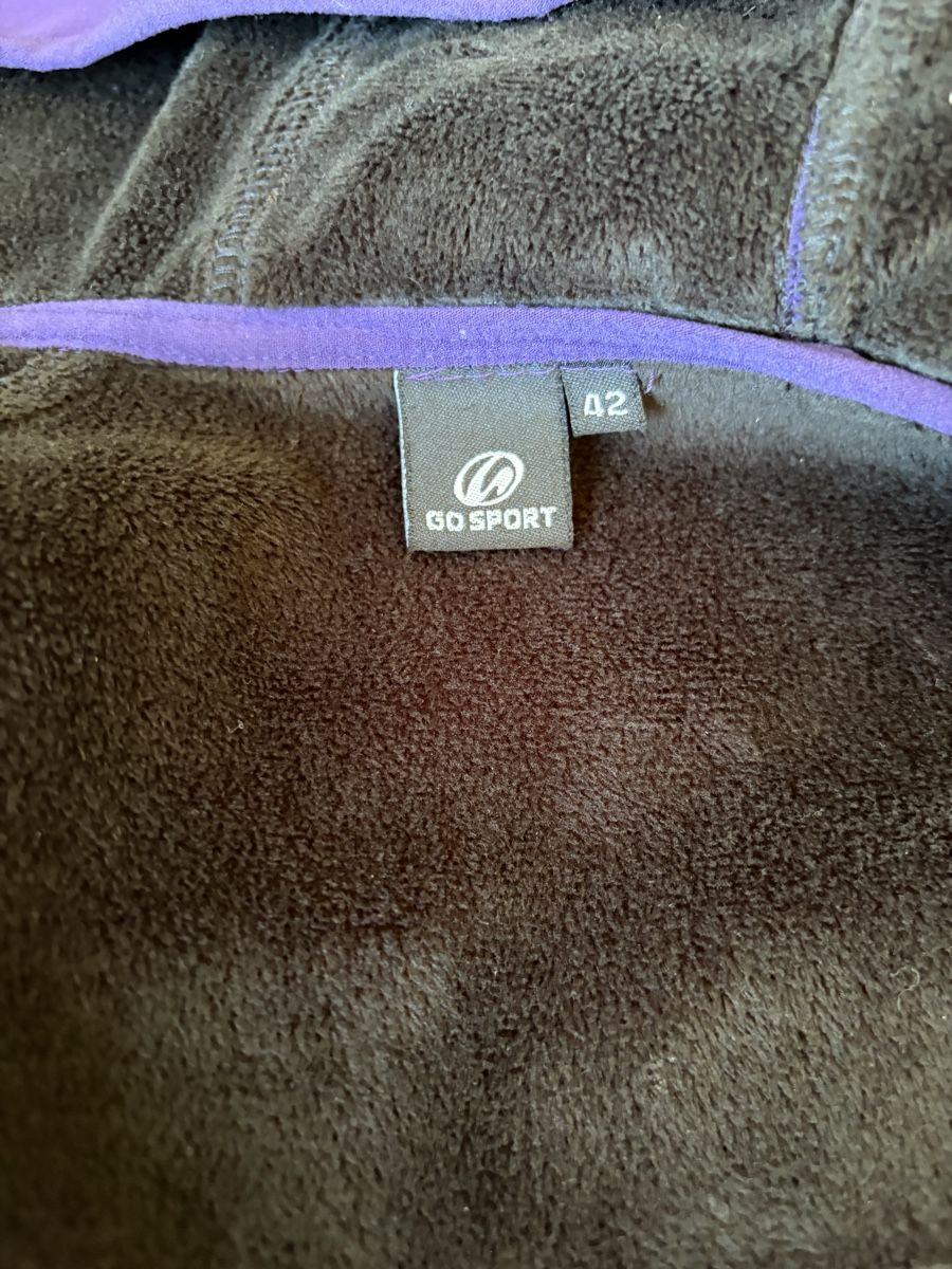 Giacche: Purple Fleece-Lined Hooded Jacket Size 42 – Usato da Nyon venduto da Deb_D39 6