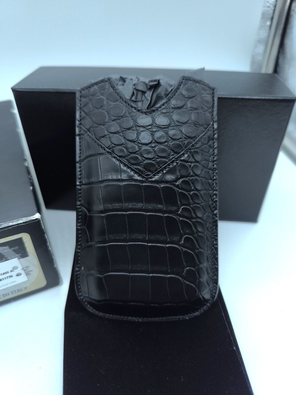 Vertu Cover & Protezioni schermo: Original VERTU Constellation Touch Alligator Case Black – Nuovo (secondo la descrizione) da Rüti ZH venduto da Restwert_Rueti_ZH 1