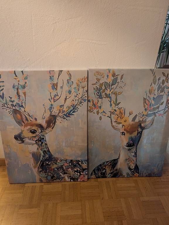 Foto & Immagini: Ikea Bilder Hirsch – Usato da Zürich venduto da nel_9pcc