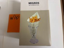 Pommes Frites Halter+Ofenbeutel50Stk Migros Kitche Neu Nr10