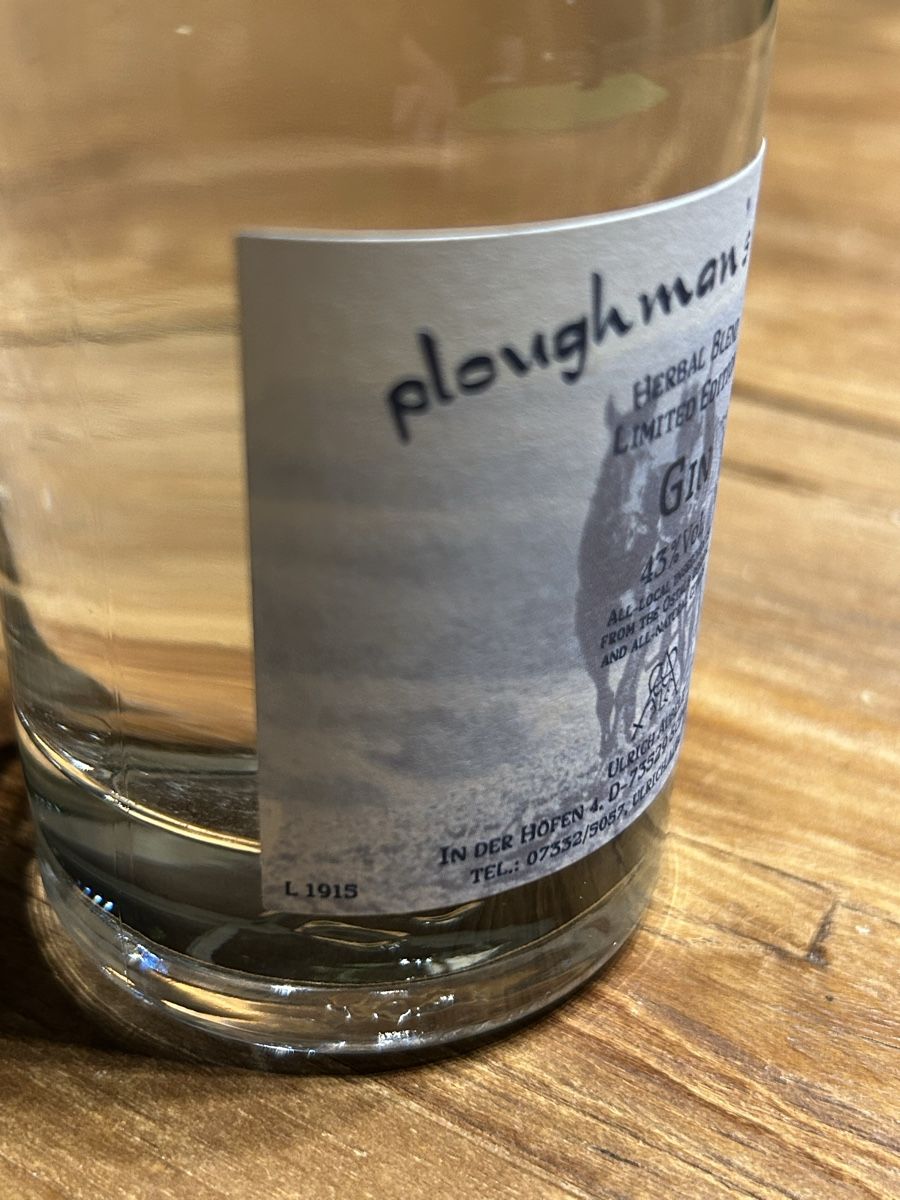 Bevande alcoliche: Ploughman‘s finest Gin – Nuovo e nell'imballaggio originale da Zug venduto da Tugiumerin 2