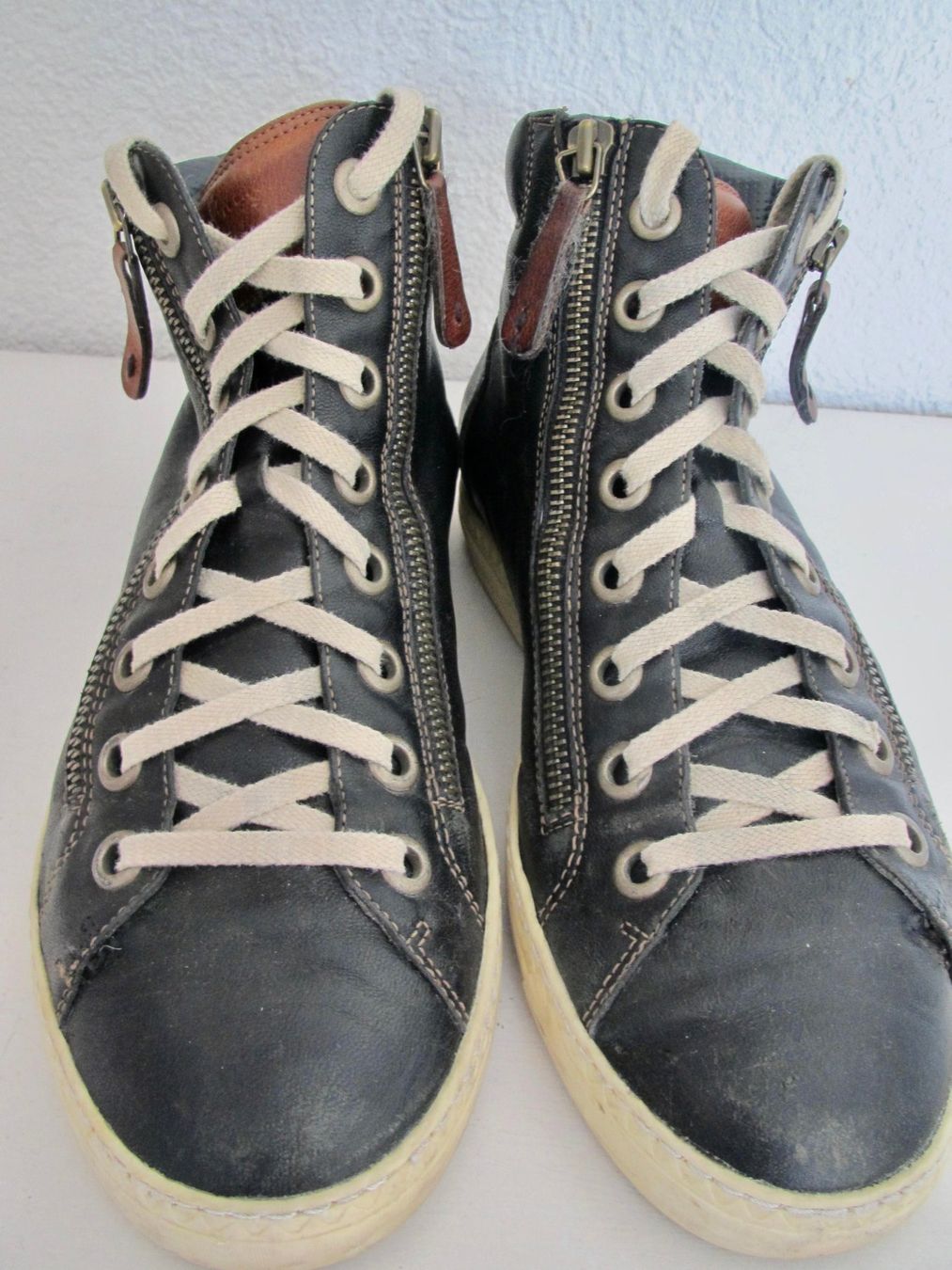 Paul Green Damenschuhe: BOOTS PAUL GREEN CUIR NOIR – Gebraucht aus Murten von Selliot 1