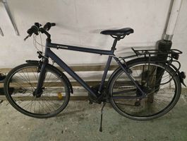B'TWIN dunkelblau 28 zoll