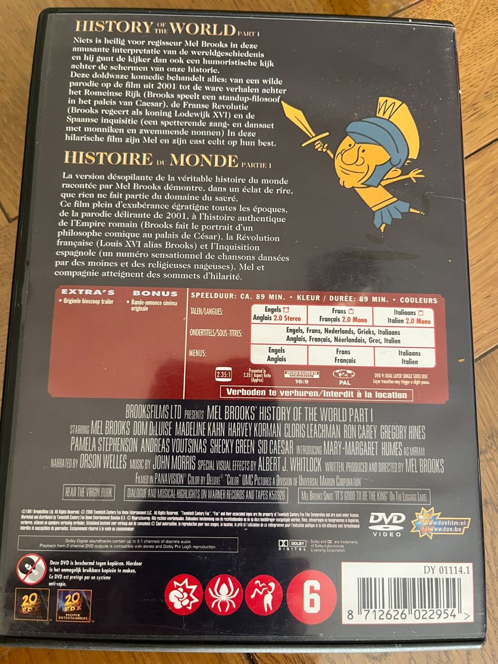 La folle histoire du monde (1981, DVD, Mel Brooks) (D'occasion) à Vevey ...