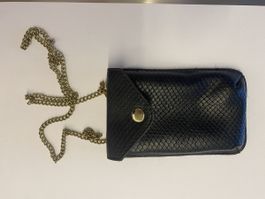 Tasche klein Schlaufe Gold