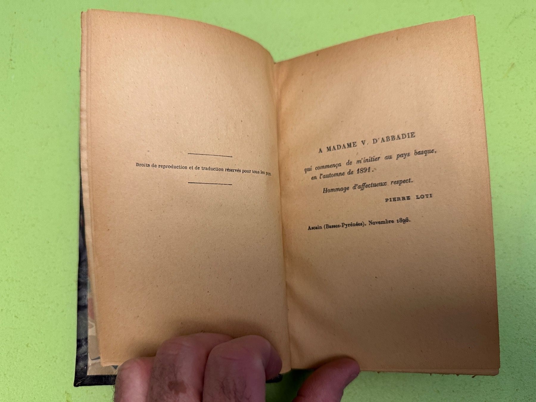 Libri: Pierre Loti: Ramuntcho. – Usato da Zürich venduto da allp 2