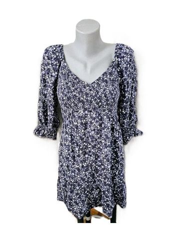 romantisches Boho Hippie Kleid HOLLISTER Gr. S (M)