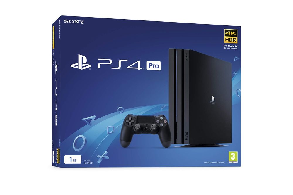 Ps 4 Pro 1TB Black Edition + 2 Controller+ HD Kabel 2.1 (Gebraucht) in ...