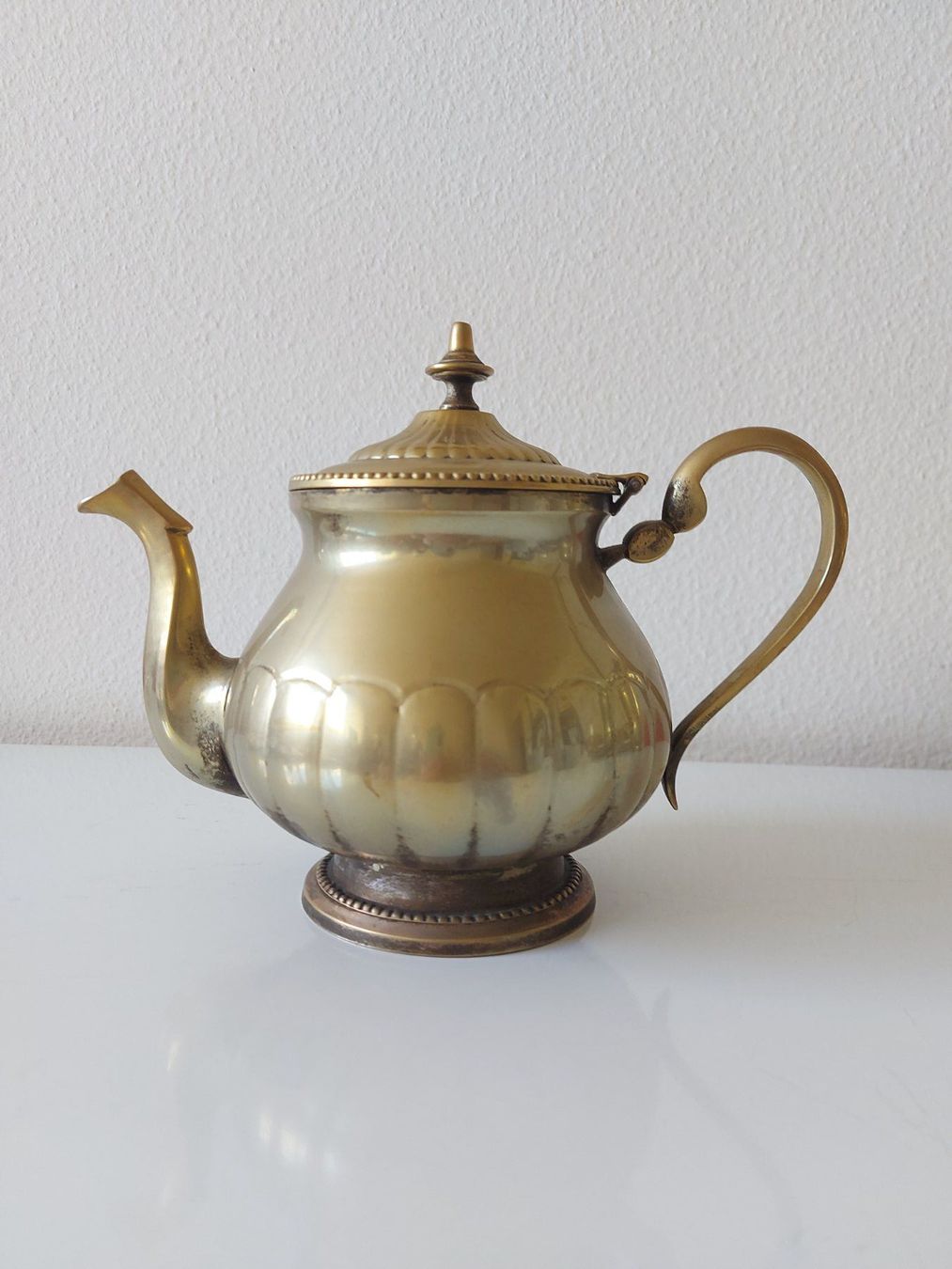 Set di piatti: antikes Kaffee- Teeservice  5-teilig  Metall versilbert – Usato da Zürich venduto da Daniel517 3