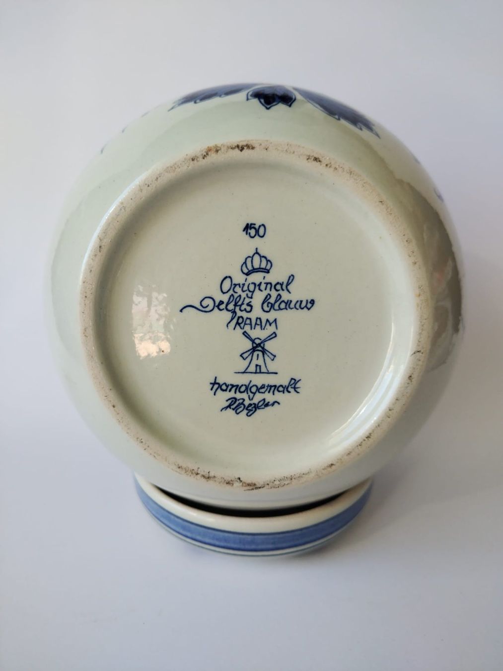 Vasi & Recipienti: Eine wunderschöne handbemalte Delfter Vase – Usato da Kreuzlingen venduto da MisAiv 1