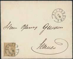 GRS Pontresina - Zwergstempel - Sitzende Helvetia - Brief