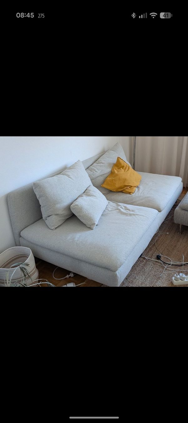 Divani: Stylisches IKEA Söderhamn 3er Sofa Gunnared beige – Usato da Basel venduto da sch_9bgt 1