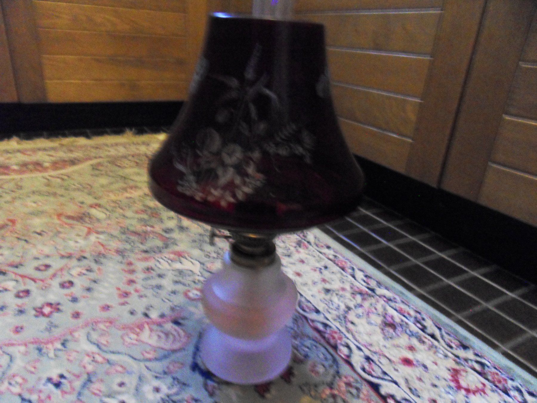 Lampade: Glas Oellampe – Usato da Schongau venduto da Eva-Katharina