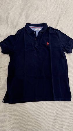 US Polo Shirt dunkelblau