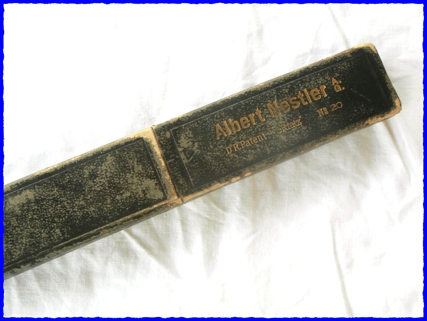 Calcolatrici tascabili: RECHENSCHIEBER - "NESTLER 20" - 30er-Jahren - D.R.P. – Usato da Worblaufen venduto da Re_mo81 9