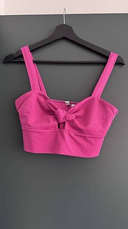 Pinkes Crop-Top  Grösse S