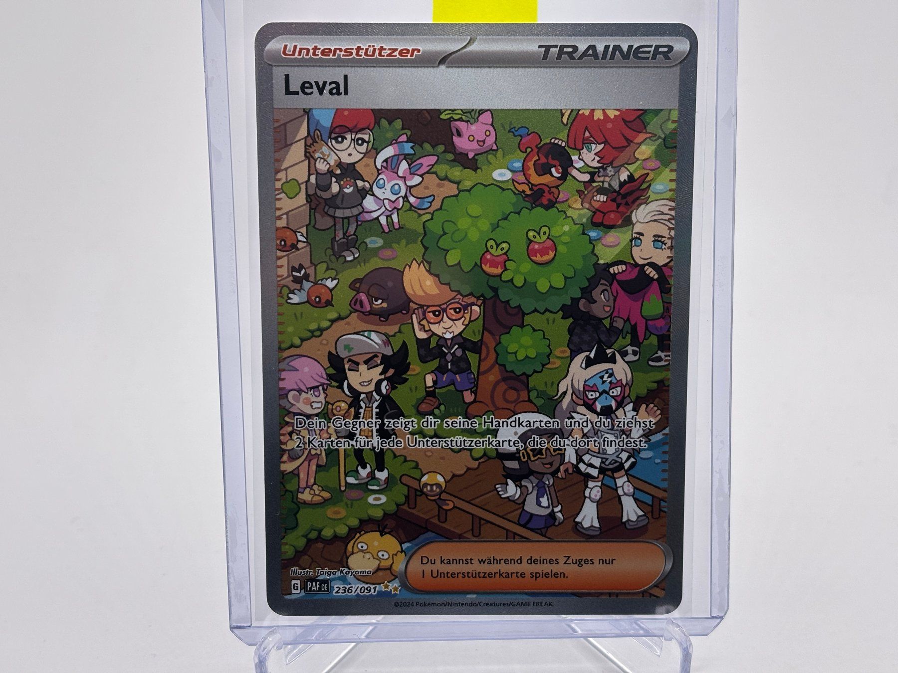 Pokémon Carte collezionabili: Paldeas Schicksale - Leval  (PAF 236) - DE – Usato da Allschwil venduto da Bullach