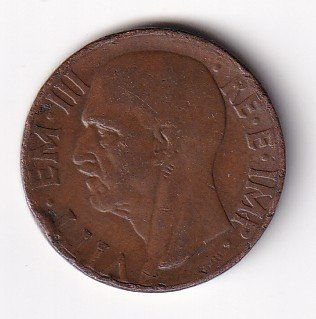 Tutti le monete: Italien 10 cent. 1938 – Usato da Neuchâtel venduto da karlpierrino 1