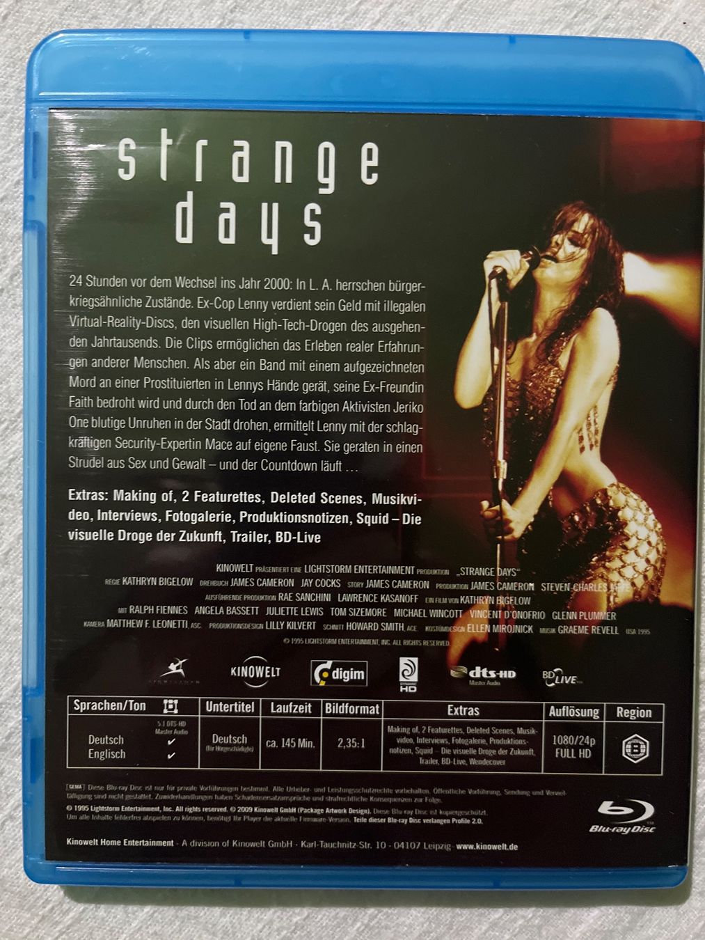 Tous les DVDs: Strange Days – D'occasion à Basel par patku79 1