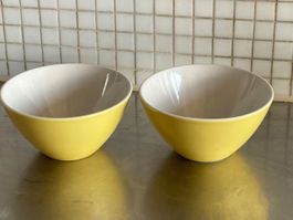 RÖSSLER GELB 2 ALTE BOL CHACHELI MÜESLISCHALEN