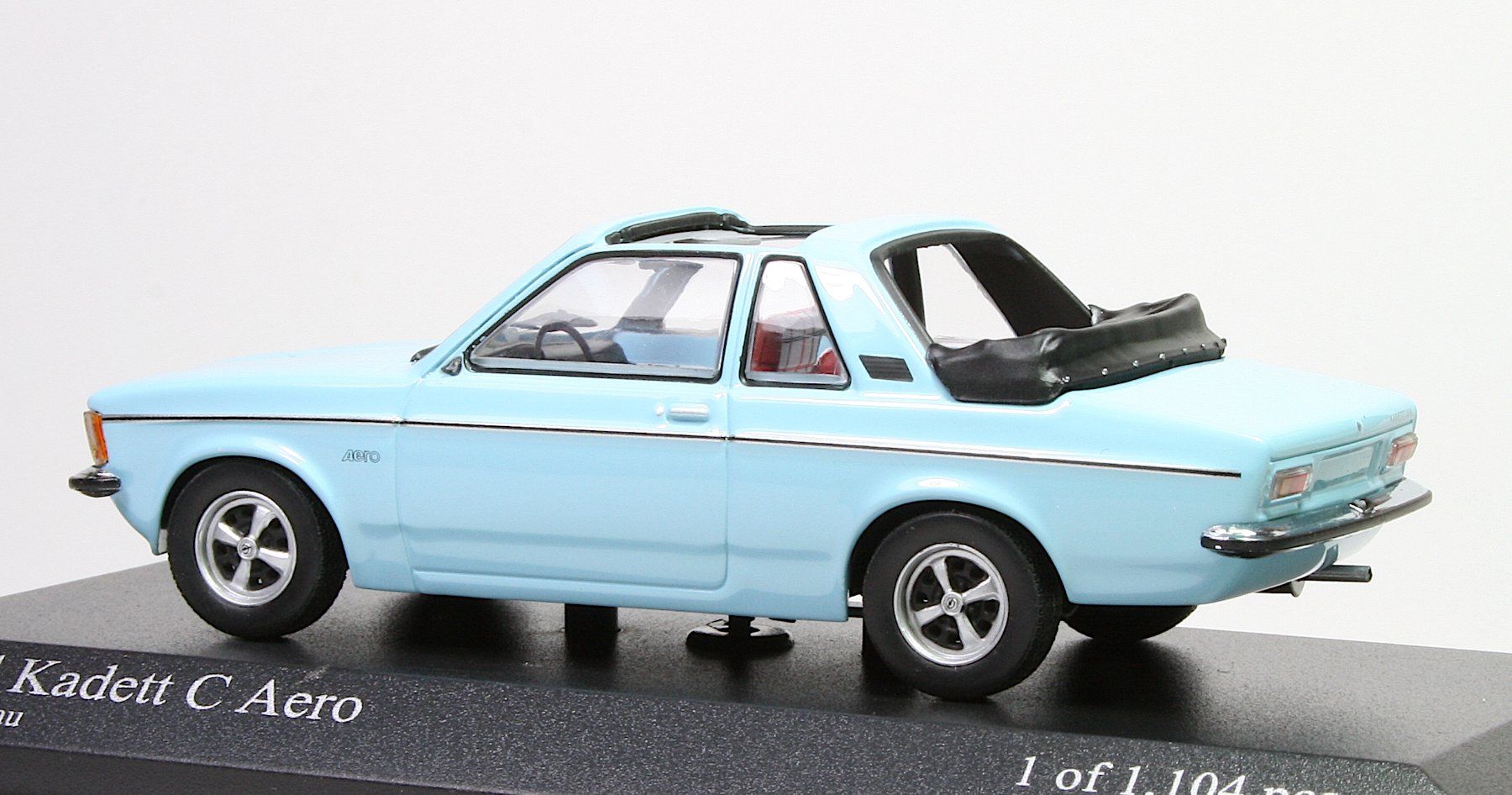 Minichamps Modellini d'auto: Opel Kadett C Aero – Nuovo e nell'imballaggio originale da Elsau venduto da Peekay8 7