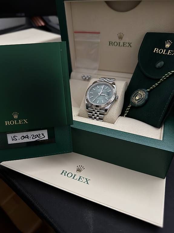 Rolex Orologi: Rolex Datejust 41  Mint Green  Jubilee – Usato da Hausen AG venduto da Reazy89 2
