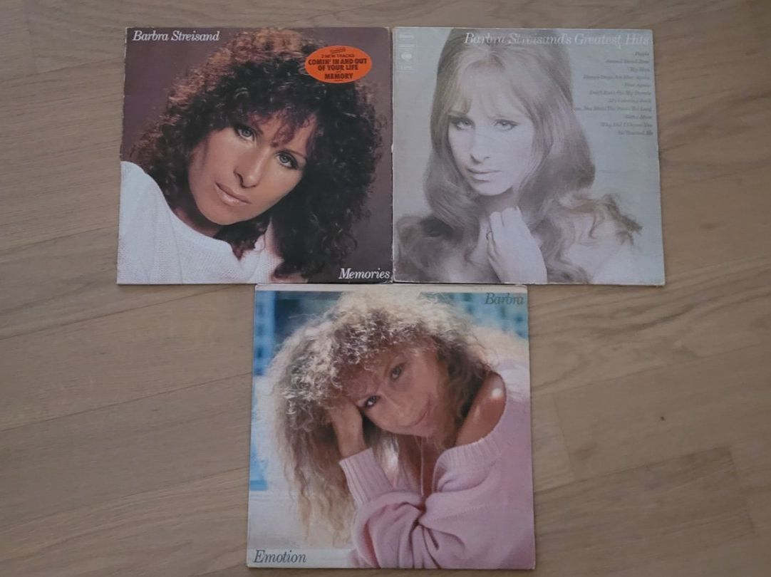 Schallplatten: 3 LP  Barbara Streisand – Gebraucht aus Martigny von MZ-67